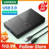 Behuizing ugreen hdd case 3.5 2.5 sata naar USB 3.0 adapter externe harde schijfbehuizing lezer voor SSD Disk HDD Box Case HD 3.5 HDD Case