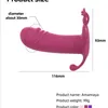 Giocattoli del sesso Massaggiatore Vibratore Dildo Vibratori indossabili telecomandati per le donne Punto G Clitoride Mutandine a farfalla invisibili Uovo vibrante Prodotti per adulti