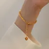 Link armbanden klassiek licht luxe goudkleur roestvrij staal voor vrouwen Koreaanse mode temperament polsbeten sieraden vrouwelijk
