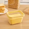 Garrafas de armazenamento para armazenamento de grau alimentício Manteiga Manteigueira Caixa com tampa Utensílios de cozinha