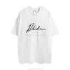 Designer Mode Kleidung T-Shirts T-Shirt Frühling Sommer 2023 New Rhude bestickt Rundhals T-Shirt Baumwolle Paar lose High Street Fashion Marke Kurzarm Männer Frauen