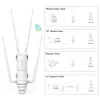 Routery Wavlink AC1200 Outdorood WETOORPORPOOR WEFI Range Extender/AP/MESH Agent Podwójny dand 2,4G 5,8 GHz bezprzewodowy router Wi -Fi Poe