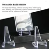 Hooks 10pcs Clear Premium Multi-use Acrylic Easel Small Coin Stand Display Stands For