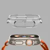 Capa de relógio inteligente para apple watch ultra 2 série 9 49mm iwatch à prova d'água pulseira smartwatch esporte relógio caixa de pulseira de carregamento sem fio capa protetora