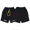 Designer Short Fashion Casual Clothing Beach shorts Rhude Phude Shorts Summer High Street Letters Embroidered Yellow Drawstring Loose Fitting for Men Women Popula