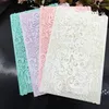 Greeting Cards Wedding Invitations Card Blank Inner Page Vintage Floral Birthday Accessories 10 Pcs Laser Cut 7ZSH209