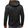 Sweats à capuche pour hommes sweats zippés Jacquard automne printemps polaire à capuche hommes sweat à capuche décontracté sweat pull pour hommes vêtements de sport