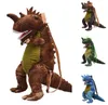 INS Fashion Kawaii Cartoon Dinosaur Plush Backpack Girl boy Double Shoulder Bags Big Capacity Birthday Gift