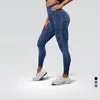 Kvinnors leggings leopard gym fitness yoga byxor kvinnor sport sömlösa scrunch butights press up benging for women sportswear