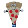 Mascotte kostuum nieuw hoogwaardige stripfiguur volwassene schattige pizza mascotte kostuum fancy jurk Halloween Party