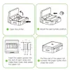 Stampanti rotoli di carta termica per poooli mini stampante 110*30 mm Etichetta di carta stampante Note adesivo carta adatta per la stampante Poooli L3