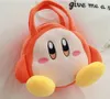 Ins 3 styles kawaii cartoon kirby plush рюкзак для девушки с двойным плеч