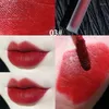 Błyszczyk Matowy aksamitna seksowna ciemnoczerwona odcień płynna szminka Wodoodporna lipgloss trwałe glazury koreańskie makijaż kosmetyki