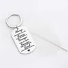 Keychains Keychain Keyring Graduation Gifts for Teen Girls Boys Son Daughter Graved Key Chain Altijd onthoud dat je Braver bent