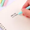 Black Ink 0.5mm Fine Point Simple Macaron Colour Kawaii Gel Pens For Writing Student Stationery School Supplies Journal