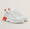 Ny toppkvalitet studsande sneakers skor för män teknisk duk mocka get getskinn sport ljus ensamt tränare Italien varumärken män 039 s casual promenad eu3546 lådan original