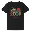 T-Shirt Vintage 2000 2009 TShirt Damen 1221 18 Jahre alt 21. 18. Geburtstag Geschenkidee Schwester Mädchen Frau Tochter Top T-Shirt T-Shirt