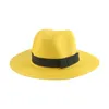 Strandhatt hattar för kvinnor hink hatt sommar strå hatt sol hattar panama bälte utomhus solpotektion för män
