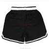 Дизайнерская короткая модная повседневная одежда Пляжные шорты Rhude American Sports Shorts Mens High Street Fashion Brand Loose Hip Hop Basketball Sports Mesh Capris Joggers