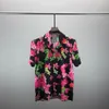 Men's Plus Tees Polos 2023 여름 신작 패션 크루 넥 T 셔츠 코튼 반소매 셔츠 Hawaiian Beach Print Shirt