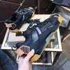 Fashion Best Top Quality real leather Handmade Multicolor Gradient Technical sneakers men women famous shoes Trainers size35-46 rh010153