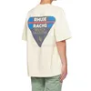 Designermodekläder T-shirts T-shirt Trendig Rhude Amerikansk Sommarsegling Vintage Mångsidig Loose Fit Vtg Rundhalsad T-shirt för par Kortärmad Bomull Streetwear