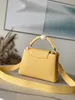 10a diseñadores de alta calidad Bolso de mujer Capucines BB 27 cm Bolso de hombro Mujeres Luxurys Cossco de cuero bolsas cruzadas