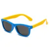 Lunettes de soleil pour enfants Garçons Lunettes de soleil mignonnes anti-ultraviolets pour enfants Lunettes de soleil polarisées à la mode pour filles