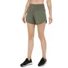 Yoga Outfit NWT Couleur Femmes Yoga Shorts Retour Zipper Pockeks Shorts De Sport Courir Court Exercice D'entraînement Shorts 230526