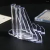 Hooks 10pcs Clear Premium Multi-use Acrylic Easel Small Coin Stand Display Stands For