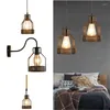 Lampes suspendues 1 pièces Vintage fer Cage plafonnier abat-jour LED lampe moderne luminaire nordique maison salon décor