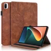 Portefeuilles tablet funda voor Xiaomi Mipad 5 km pad 5 6 Pro Case 11 inch Emboss Tree Flip Wallet Stand Case voor Xiaomi Pad 5 6 Redmi Pad Case