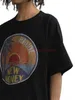 Designer modekläder T-shirts T-shirt Ru241 Rhude new Money Graphic Sunshine Palm Tree Beach Tryckt kortärmad t-shirt Bomull Streetwear Toppar Casual Sportswear R