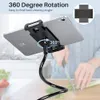 Stands Long Arm Tablet Stand Holder for iPad Pro 11 10.2 10.5 Mini 6 Air Xiaomi Mipad 4 5 Samsung Galaxy Tab S6 Lite Kindle Paperwite