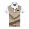 2023ss Designer Polo Uomo Polo di lusso Casual T-shirt da uomo Snake Bee Lettera Stampa Ricamo Moda High Street Man Tee #999