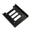 Адаптеры металлические SSD стоят от 2,5 дюйма до 3,5 дюйма SATA Hard Drive Holder Holder SSD Сплошной диск дисковый поднос Caddy