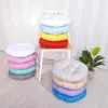 Pillow Thickened Round Color Solid Soft For Dining Room Office Chair Warm Seat Pad Back Sitting Mat Buttock 40 9cm 1pc