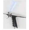 Guns spray guns pneumatic spray gun dual action hög kapacitet airbrush trigger penna makeup nagel skönhet frisör tatuen bilfärg kakedekor