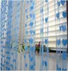 Curtain Sale! 2pcs/lot Romantic Heart Line Tassel String Door Window Room Divider Valance Size:1m 2m 9 Colors
