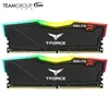 RAMs TEAMGROUP Delta RGB DDR4 8GB 16GB 32GB 3000 3200 3600MHz Desktop Gaming Memory Module Ram Black