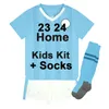 23 24 Walker Kids Kit Soccer Jerseys Ruben Bernardo Phillips Stones Ake Kovacic Grealish Home Away 3ème et manches longues Éditions spéciales Chemises de football