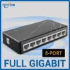 HUBS Feiyi SG108M Ethernet Switch z 8 Port Desktop Ethernet Network Gigabit Switch 1000 Mbps LAN HUB