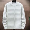 Men's Sweaters Sweater Fashion Men Twisted Rope Male Knitted Style Pullovers Sweatereveryday Casual