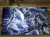 Vilar yugioh! Blue Eyes vs Dark Magician TCG Mat Trading Card Game Mat CCG Playmat Antislip Rummi Mouse Pad Desk Play Mat 60x35cm