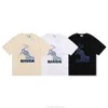 Designer Fashion Clothing Tees Tshirt American Brand Rhude Leopard Print New Printed Cotton Short Sleeve for Men Women Streetwea