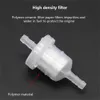 New Thickened Shell Petrol Inline Fuel Filter Universal Oil Filter Gasoline Cup Atv Fuel Filter Petrol Liquid Fuel Filter 10 Pcs