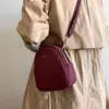 Schultaschen Mini-Rucksack Geldbörse für Frauen Damen Tote Multifunktions-Luxus-Schultertasche Einfarbige lässige Damentasche
