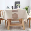 Table doek Tafelkleed PVC Scandinavische stijl Vernekkig Home Waterdichte Olievrije Druk Plastic Decoratie Woonkamer