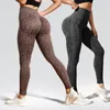 Damen Leggings Leopard GYM Fitness Yoga Hose Damen Sport Nahtlose Scrunch BuTights Push Up Legging für Damen Sportbekleidung