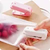 Kitchen Tools Household Mini Sealing Machine Travel Food Plastic Bag Hand Pressure Sealing Machine Pulse Sealing Portable Heat Sealer Q129